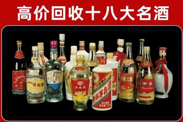 环江回收铁盖茅台酒